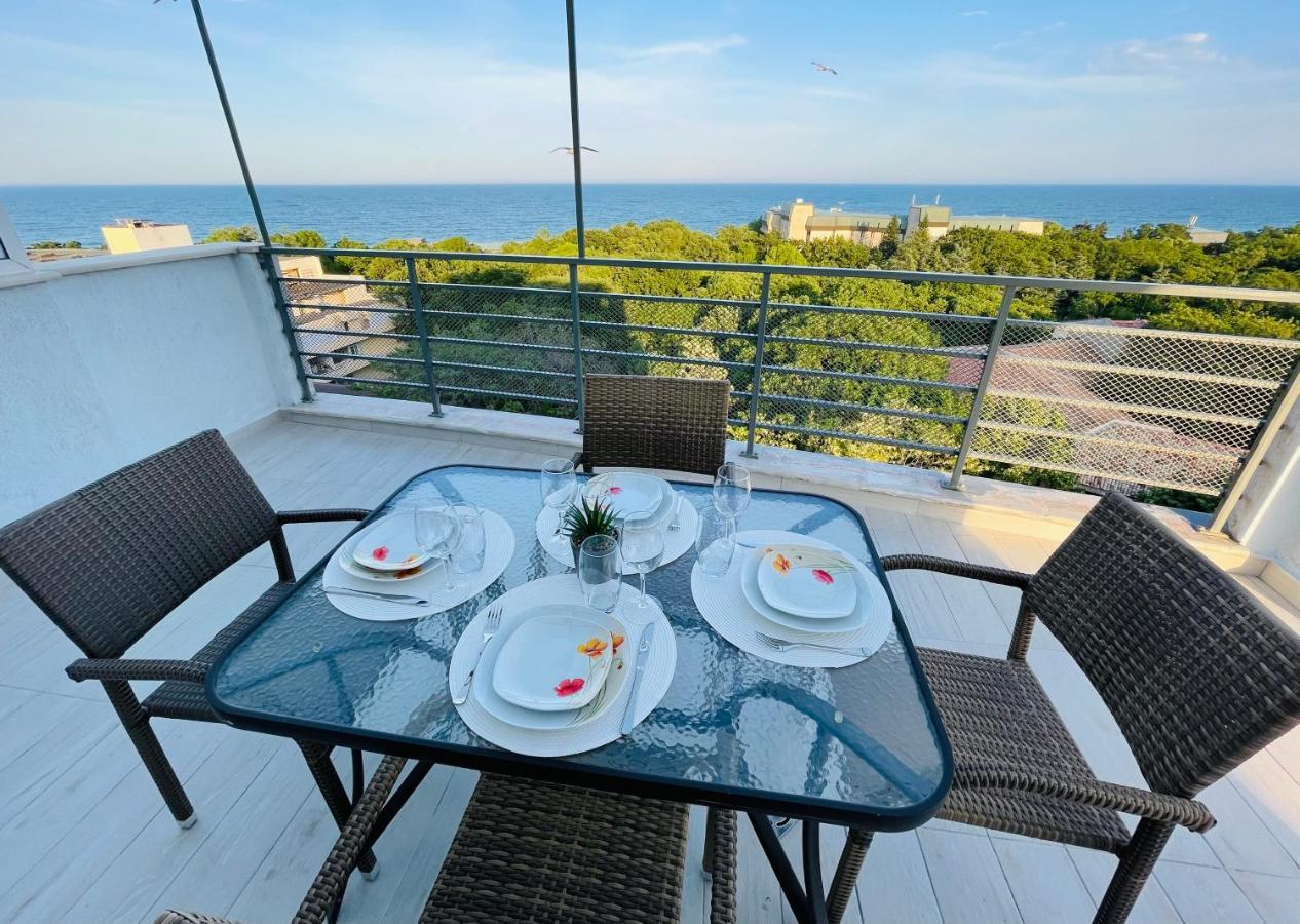 Апартаменти Sea Тerrace Aquamarine Золоті Піски Екстер'єр фото
